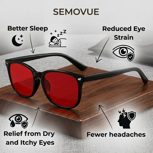 SEMOVUE™ Red Lens - For Deepest Sleep & Total Melatonin Protection