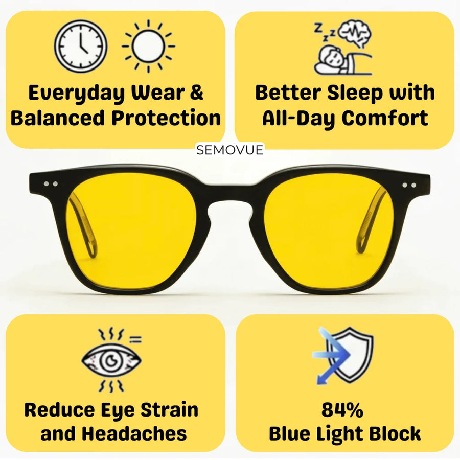 Yellow Lens – Daily Glasses · Visual Balance