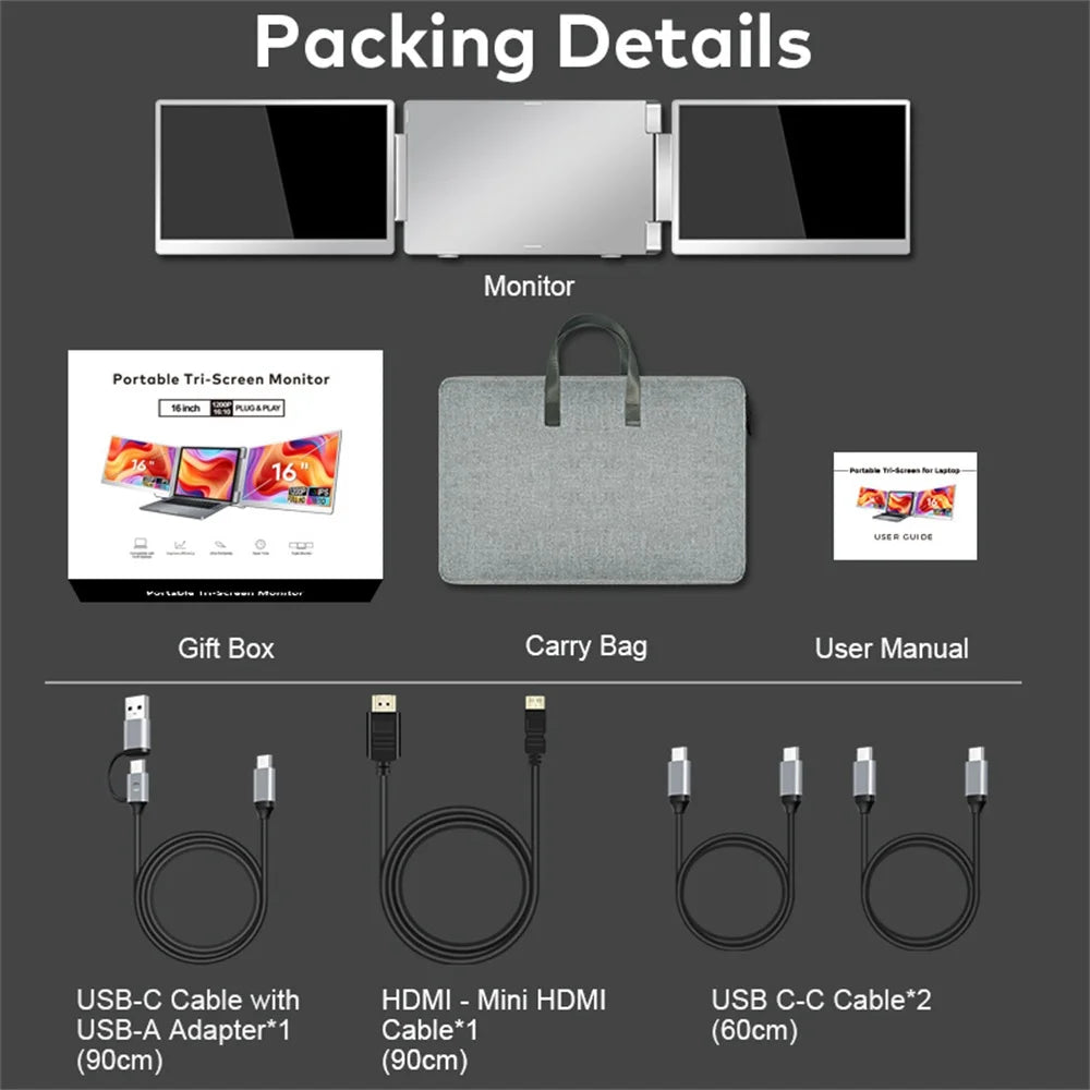 SemoVue™ -  Visture2 Dual Triple Screen Extender