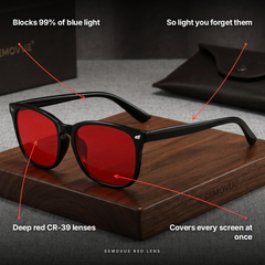 SEMOVUE™ Red Lens - For Deepest Sleep & Total Melatonin Protection