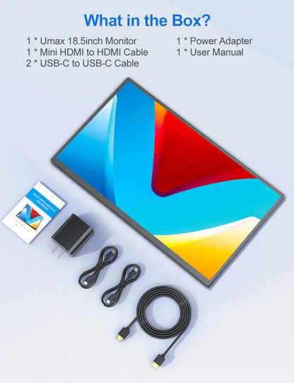 SemoVue™ - 18.5 inch Portable Gaming Monitor