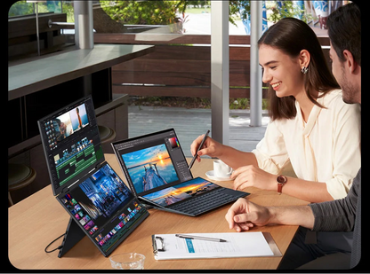 SemoVue™ - Folding Portable Monitor Dual Touch 15.6"