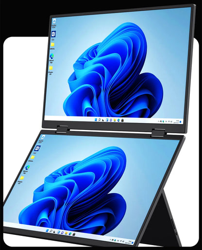 SemoVue™ - Folding Portable Monitor Dual Touch 15.6"