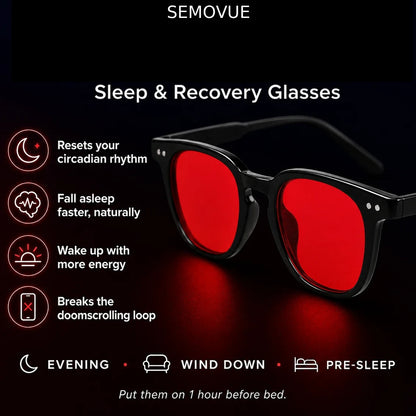 Red Lens - Sleep Glasses · Night Protection