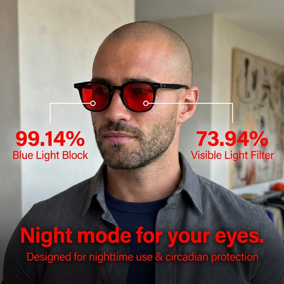 Red Lens - Sleep Glasses · Night Protection